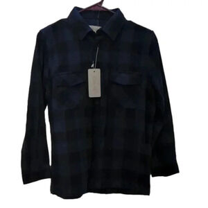 COTTON & Co Boys heavy flannel shirt jacket